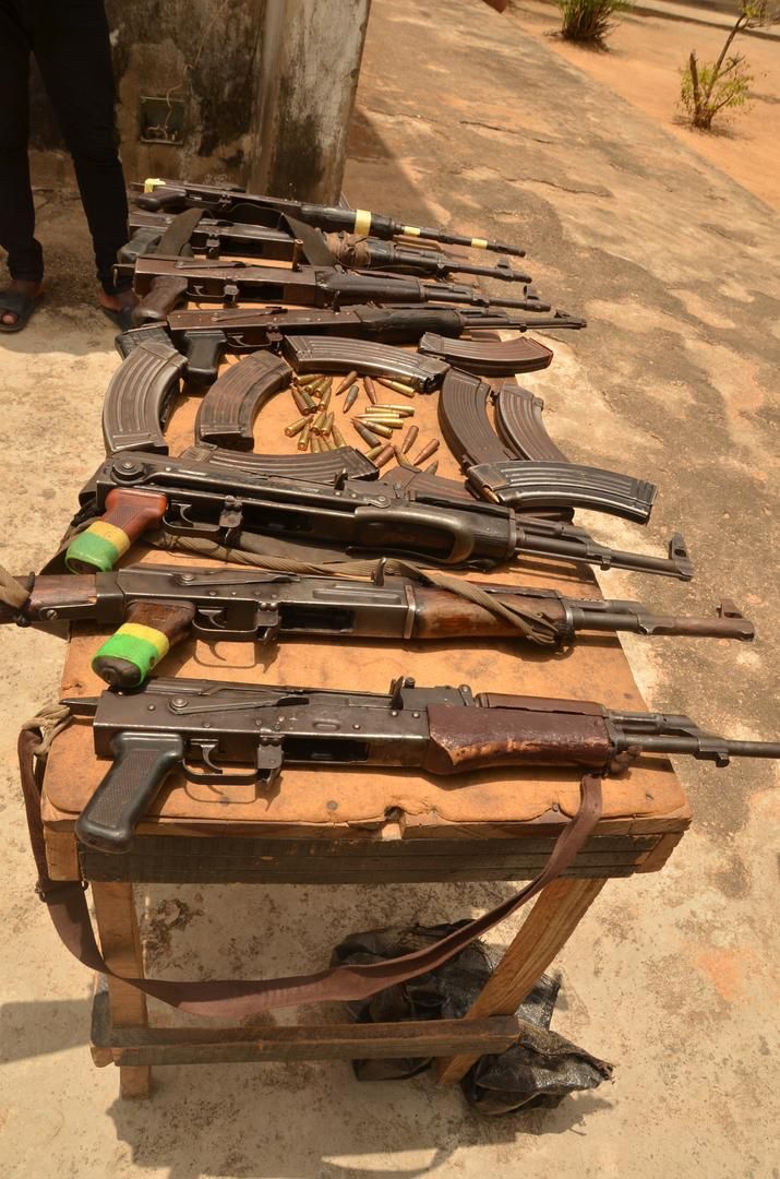 12 suspected kidnappers, 3 gunrunners arrested in Taraba, Kaduna