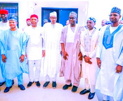 APC governors pay homage to Buhari in Kaduna — Say party united, stronger