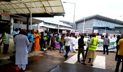 Minimum wage: Protesting workers partially grounded activities at Kano airport