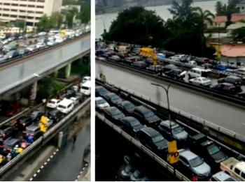 Day 2 of Independence Bridge closure: Chaos as Lagosians groan, blame govt