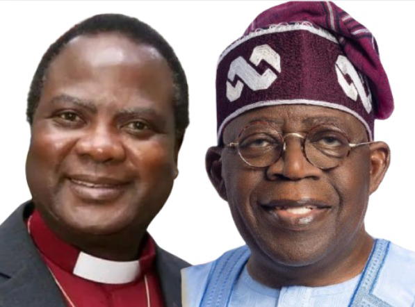 Israel Akanji and Bola Tinubu