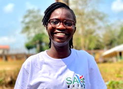 Okpara varsity graduate invents re-usable sanitary pad using banana trunks