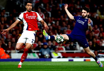 Champions League: Arsenal can win anywhere, says Merino after PSG defeat
