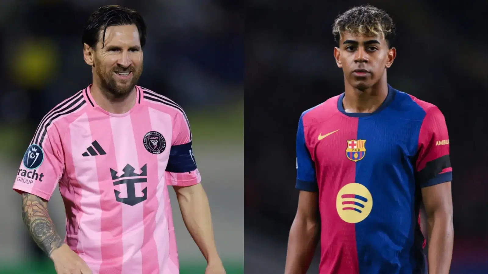 I admire Messi but don't compare myself to him - Yamal