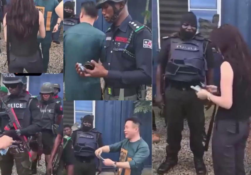 Nigeria Police face backlash over viral cash gift video
