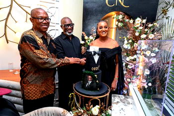 Obi, Elegushi, Ooni celebrate Chiedu Nweke on birthday at The Delborough Lagos