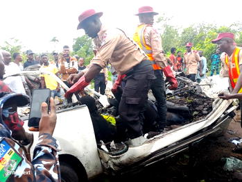 Father, three children, maid killed in Osun road crash