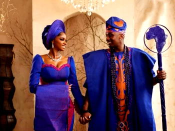 Photos: Priscilla Ojo, Juma Jux dazzle in purple ahead of traditional wedding