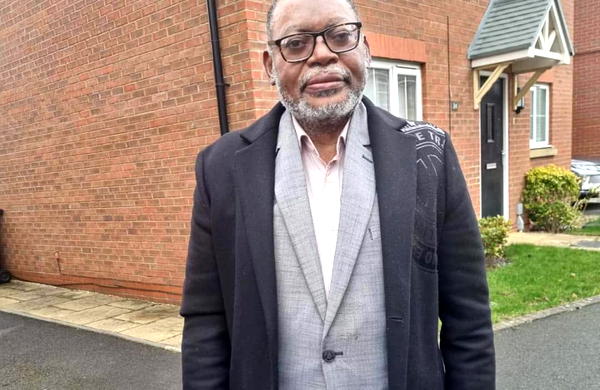 Reform UK candidate Christopher Adegoke