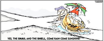 Cartoon: ‘God will GEORGE WIKEd PDP members’