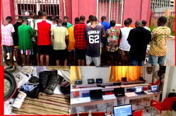 EFCC detains 30 suspected ‘Yahoo’ school operators, students in Edo