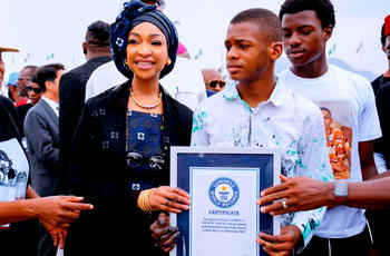 Musawa celebrates Kanyeyachukwu Tagbo-Okeke’s Guinness World Record