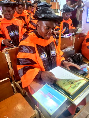 Varsity awards honorary doctorate to Dr Idoko Chukwuma Bartholomew