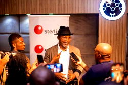 Former minister storms Sterling Bank to open account in support of Zero Transfer fees