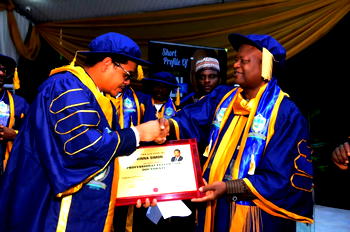 MC Tagwaye bags Honorary Doctorate Degree for humanitarian contributions