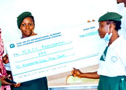 FIAOSA doles out scholarships to six students, marks end of transformative administration