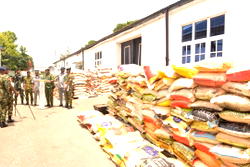 Navy intercepts 1,306 bags of smuggled rice in Lagos