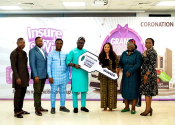 Insurance firms present car prize to promo winner