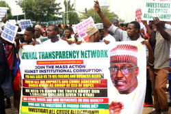 Protesters storm AGF’s office, demand probe of ex-NNPCL boss Kyari