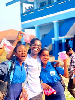 Okpara varsity graduate invents re-usable sanitary pad using banana trunks