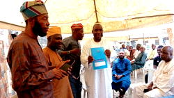 LG poll: Agege Hausa community backs Olasunkanmi as he picks nomination form