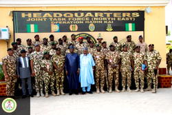 Boko Haram Attacks: Defence Ministers, CDS visit frontline troops