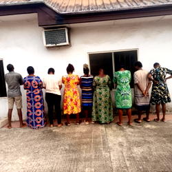 Police hand over nine suspected child traffickers to NAPTIP in Akwa Ibom