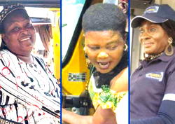 Even no-nonsense ‘agberos’ have soft spot for female drivers