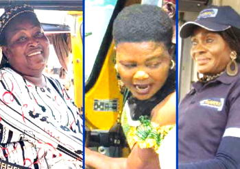 Even no-nonsense ‘agberos’ have soft spot for female drivers