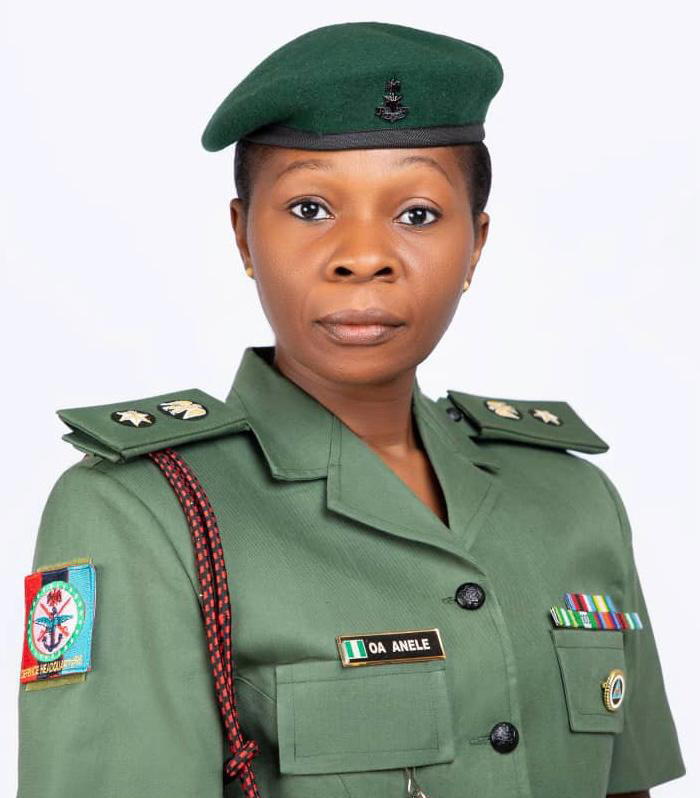 Meet Onyechi Appolonia Anele, first female Nigerian military spokesperson