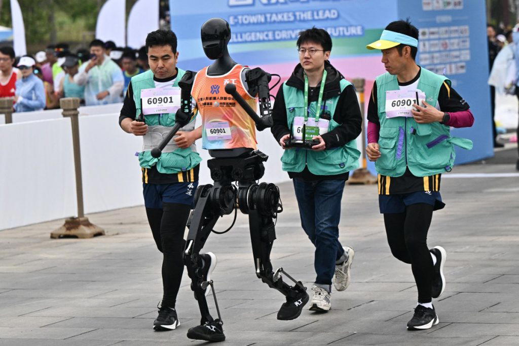 Humanoid robots stride into the future with world’s first half-marathon