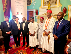 Agbogidi graces London event celebrating Jim Ovia