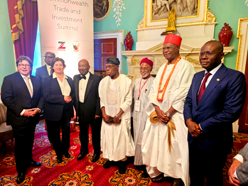 Agbogidi graces London event celebrating Jim Ovia