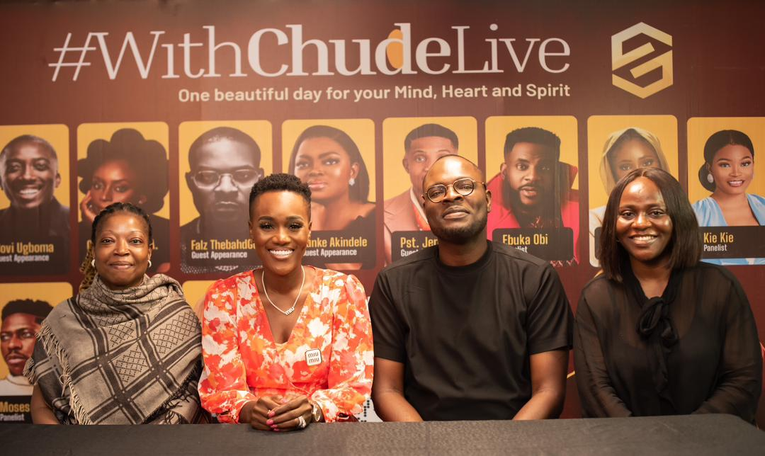 Chude live set April 27 to host Falz, Funke Akindele, Pst Jerry, Chimamanda, others in Live interview concert in Lagos
