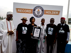15-yr-old Kanyeyachukwu clinches Guinness World Record for largest art canvas