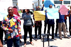 Protest: CSOs, students demand reforms, project completion at NMU