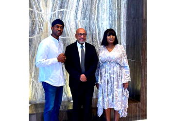 Lateef Adedimeji, wife, Adebimpe become ambassadors of KON Group in Nigeria