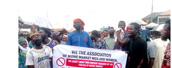 Traders in Mowe Market protest new Iyaloja appointment, appeal to Ogun Government