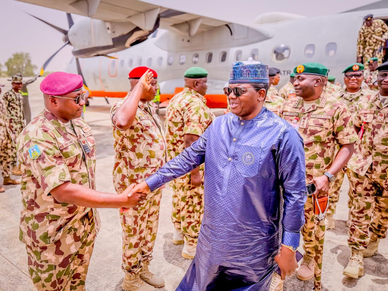 Matawalle, Defence Chief visit Borno to boost counter-insurgency
