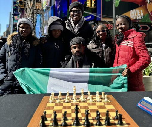 Photos: Tunde Onakoya embarks on 70-Hour chess marathon