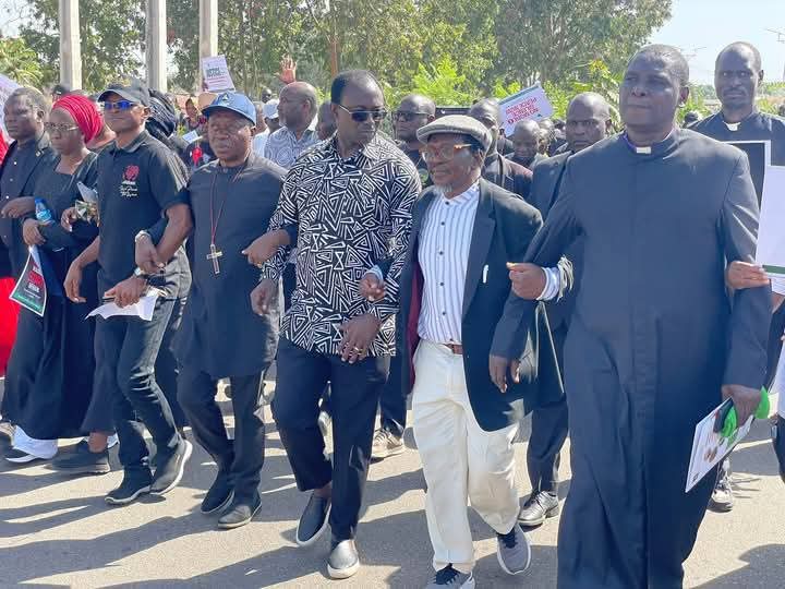 Christian faithful hold peaceful protest, decry killings in Plateau