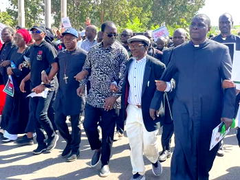 Christian faithful hold peaceful protest, decry killings in Plateau