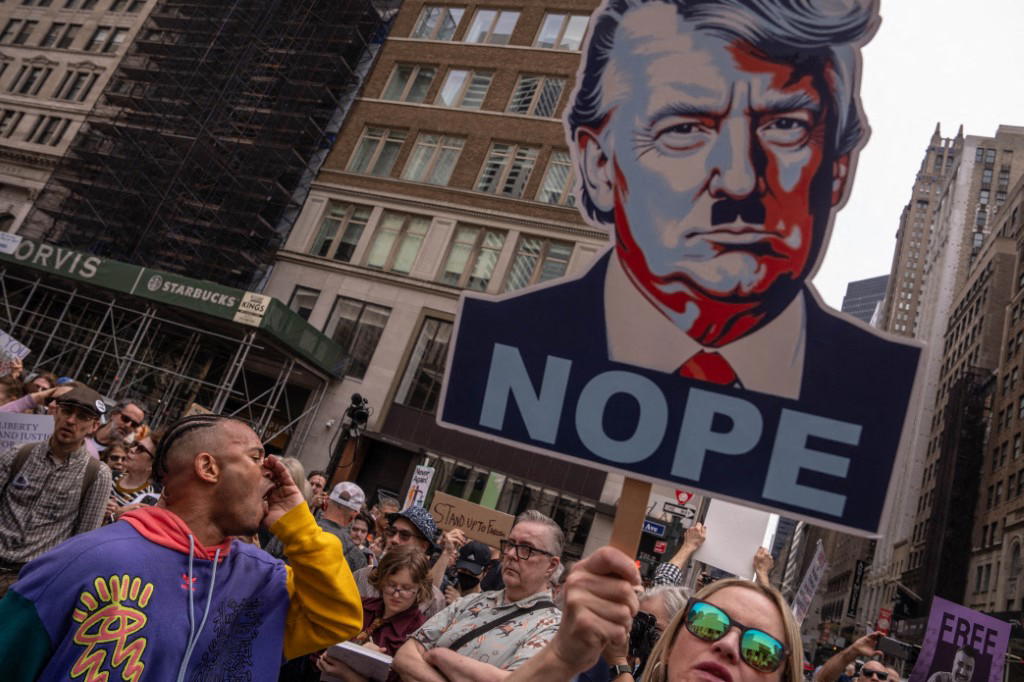 Another round of anti-Trump protests hits US cities