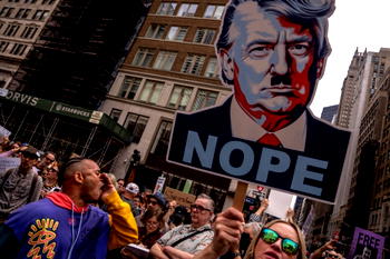Another round of anti-Trump protests hits US cities