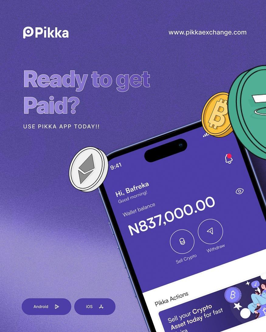 Transform Your Crypto into Cash Instantly with Pikka Exchange