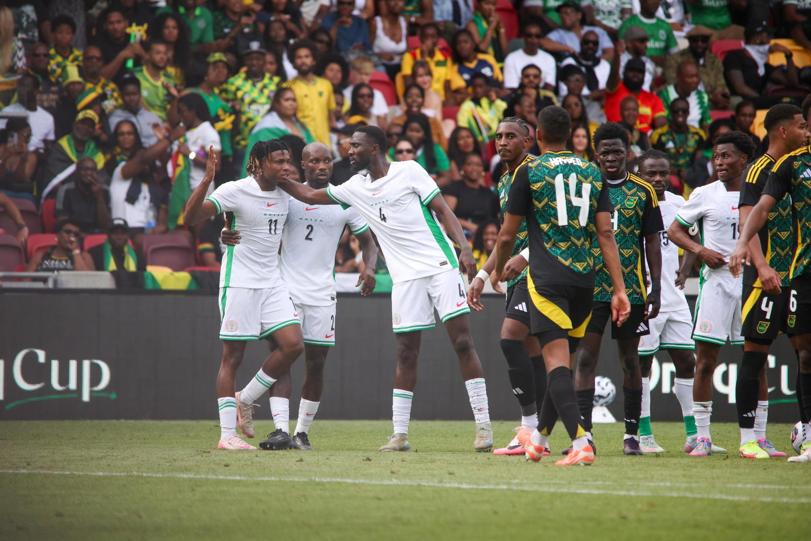 Nigeria beat Jamaica 5-4 on penalties to win Unity Cup