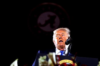 Trump claims credit for ‘good parts’ of economy, blames Biden for rest