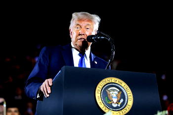 Trump says ‘not’ looking to run for third term