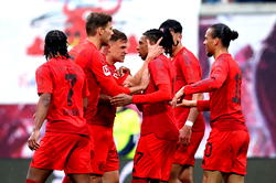 Leipzig strike late to delay Bayern and Kane’s Bundesliga title party