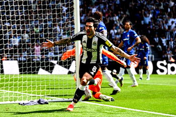 Tonali sinks 10-man Chelsea as Newcastle inch towards UCL qualification